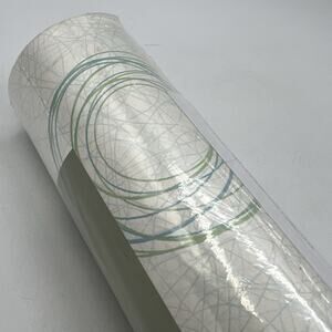 Brewster PaperPro Non Woven Wallpaper Blue Green Atomic Circles Geometric FD6217